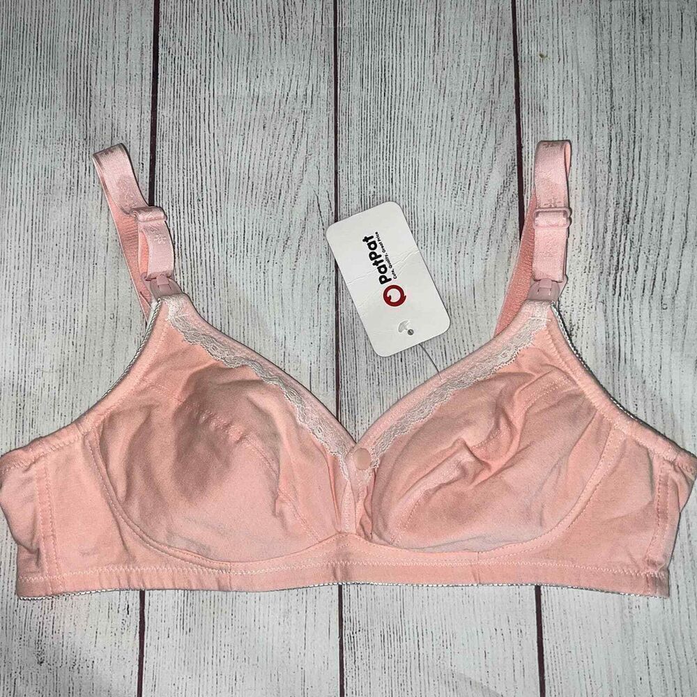 PatPat Women's Pink Lightly LIned Bra (M)